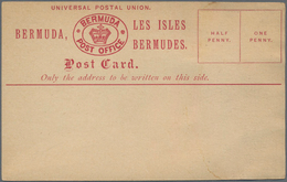 Bermuda-Inseln: 1880/1984 (ca.), Accumulation Of Approx. 220 Postal Stationeries Beginning With The - Bermudes