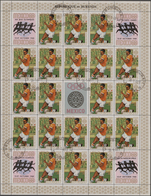 Burundi: 1966/1978 (ca.), Enormous Stock Of Used Perforated And Imperforated Stamps With Hundreds To - Colecciones
