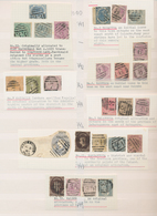 Ceylon / Sri Lanka: 1870/1890 (ca.), THE POSTMARKS OF CEYLON - LETTER AND NUMERAL CANCELLATIONS, Col - Sri Lanka (Ceilán) (1948-...)