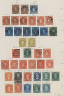 Chile: 1853/1960 (ca.), Used And Unused Collection On Album Pages With Main Value In The Classic And - Chili