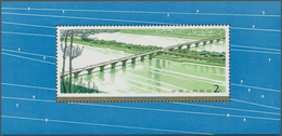 China - Volksrepublik: 1978, Bridges S/s (T31M), 5 Copies, All MNH (Michel €2250). - Andere & Zonder Classificatie