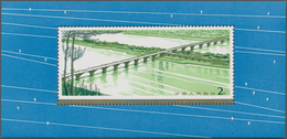 China - Volksrepublik: 1978, Bridges S/s (T31M), 5 Copies, All MNH (Michel €2250). - Andere & Zonder Classificatie