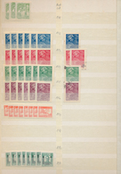 China - Volksrepublik - Provinzen: 1948/50, Collection Of Later Issues Of Liberated Areas In Stockbo - Altri & Non Classificati