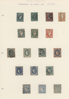 Cuba: 1855/1980 (ca.), Cuba/Puerto Rico, Used And Mint Collection/accumulation On Leaves/stockpages, - Other & Unclassified