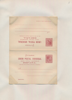 Cuba: 1879/1916 Postal Stationery Collection Of Approx. 140 Unused And Used Postal Stationery Postca - Otros & Sin Clasificación