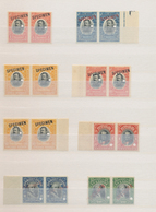 Ecuador: 1904/1952, ABN Specimen Proofs, Collection Of Apprx. 111 Different Pairs (=222 Stamps). - Ecuador