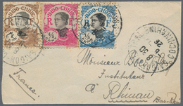 Französisch-Indochina: 1892/1954, Sophisticated Balance Of Apprx. 140 Covers/cards, Showing A Nice R - Usati