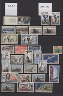 Französische Gebiete In Der Antarktis: 1955/2014, MNH Collection In A Stockbook, Appears To Be Compl - Covers & Documents