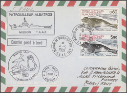 Französische Gebiete In Der Antarktis: 1973/2004, Collection Of Apprx. 200 Covers/cards, Showing A N - Briefe U. Dokumente