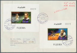 Fudschaira / Fujeira: 1969/1972, Assortment Incl. De Luxe Sheets On Registered Covers, Further Unadd - Fudschaira