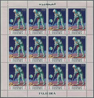 Fudschaira / Fujeira: 1970, Apollo Space Flights, 300 X Michel No. 390/398 Mint Never Hinged In Full - Fudschaira