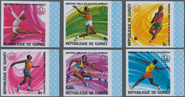 Guinea: 1965/1982. Lot Of 2,852 IMPERFORATE Stamps Showing Various Interesting Topics Like Animals ( - Guinée (1958-...)