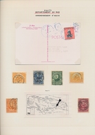 Haiti: 1900/1960 (ca.), POSTMARKS OF HAITI, Specialised Collection Of Apprx. 150 Cards/covers And Ap - Haití