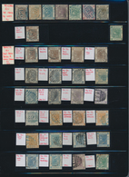 Hongkong: 1862-1990's: Used Collection On Stock Pages In A Binder, Starting With Cpl. Set Of First 1 - Other & Unclassified