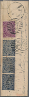 Indien - Feudalstaaten - Travancore: TRAVANCORE 1890's-1940's: About 50 Covers And Postcards, 30 Pos - Altri & Non Classificati