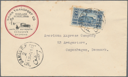 Irak: 1924/1934, IRAQ And SYRIA - OVERLAND MAIL, 11 Covers, All Marked "Overland Mail" Mostly Sent F - Irak