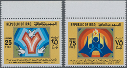 Irak: 1977, 30 Years Baath Party Complete Set Of Two In A Lot With About 1.300 Sets Mostly In Comple - Iraq
