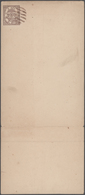 Japan - Ganzsachen: 1874/1990 (ca.), Mint And Used Collection Of Apprx. 246 Stationery In Two Stockb - Cartoline Postali