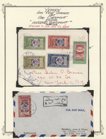 Jemen: 1947-62, Album With Specialized Collection With Perf And Imperf Stamps And Souvenir Sheets, C - Yemen