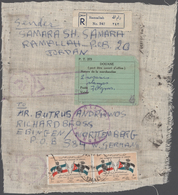 Jordanien: 1954/1989, Holding Of Apprx. 200 Covers/cards, Mainly Correspondence To Germany, Showing - Jordanië