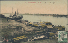 Kambodscha: 1900/1970, Box With Around 350 Historical Postcards With Different Topics Like Folklore, - Camboya