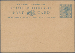 Malaiische Staaten: 18..-1960's POSTAL STATIONERY: More Than 2300 Postal Stationery Cards & Double C - Federated Malay States