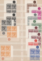 Malaiische Staaten - Malakka: 1954/1957, Definitives QEII 1c.-$5, MNH Specialised Assortment Of 18 P - Malacca