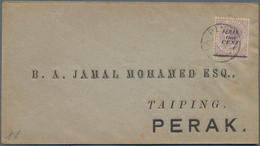 Malaiische Staaten - Perak: 1891-1950's Ca.: More Than 350 Covers Used In Perak, From Few Early Cove - Perak