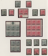 Malaiische Staaten - Sungei Ujong: 1891/1895, "Tiger" Issue, Specialised Collection Of 66 Stamps On - Otros & Sin Clasificación