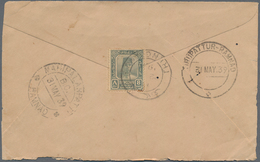 Malaiische Staaten - Trengganu: 1930's-60's: Eight Covers And Postal Stationery Registered Envelopes - Trengganu