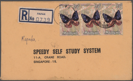 Malaysia: 1960's-80's Ca.: Two Big Boxes Filled Up With Hundreds To Thousands Of Modern Covers, Most - Malesia (1964-...)