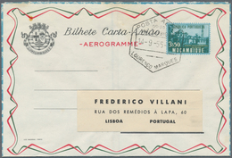 Mocambique: 1948/61 Collection Of About 110 Unused And Used (to One Address) Pictured Lettercards An - Mozambico