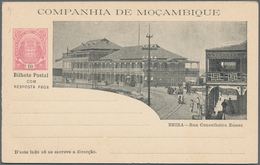 Mocambique - Provinzausgaben: Mocambique-Gesellschaft: 1905/1906, Pictorial Cards, Lot Of Nine Unuse - Mosambik