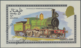 Oman: 1973/1978 (ca.), At Least 10.000, Probably Much More, Souvenir Sheets Of The DHUFAR Cinderella - Omán