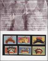 Papua Neuguinea: 1996/2008 Huge Stock Of So-called PNG STAMP PACKS, Each Containing A Complete Stamp - Papua Nuova Guinea