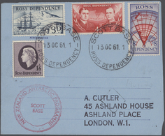 Ross-Gebiet: 1959/1981, Collection Of Apprx. 200 Covers/cards, Showing A Nice Range Of Attractive Fr - Autres & Non Classés