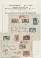 Ruanda-Urundi - Belgische Besetzung Deutsch-Ostafrika: 1916/1924, Interesting And Valuable Collectio - Collections