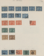 El Salvador: 1867/1960 (ca.), Used And Mint Collection/accumulation On Leaves/stockpage, With Plenty - Salvador