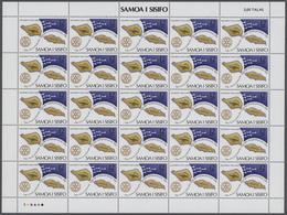 Samoa: 1970/1980, Big Investment Accumulation Of Full Sheets, Part Sheets And Souvenir Sheets. Varyi - Samoa