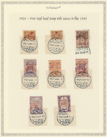 Saudi-Arabien: 1925, Hejaz Nejd Collection Of Used Early Overprinted Issues, Scarce Mekka And Djedda - Saudi-Arabien