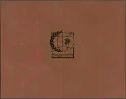 Singapur: 1991/1995, Stamp Exhibition SINGAPORE '95 ("Orchids"), Lot Of 88 Presentation Folders With - Singapour (...-1959)