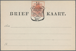 Oranjefreistaat: 1884/1900 Holding Of Ca. 680 Unused Postal Stationery Cards, Mainly Prefranked And - Oranje-Freistaat (1868-1909)