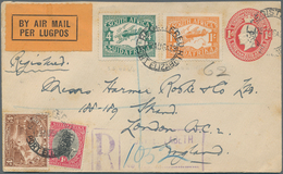 Südafrika - Ganzsachen: 1913/1985 (ca.), Accumulation With About 190 Used Postal Stationeries Incl. - Altri & Non Classificati