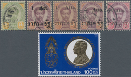 Thailand: 1890's-2000's: Accumulation Of Mint And Used Stamps, Miniature Sheets, Booklets (1990's), - Tailandia