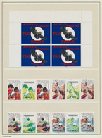 Tonga: 1990/1997, Collection Of 625 Stamps And 6 Souvenir Sheets. All With SPECIMEN Overprint And 80 - Tonga (...-1970)