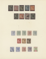 Turks- Und Caicos-Inseln: 1867-1930, Collection On Three Album Leaves All Mint, Starting First Issue - Turcas Y Caicos