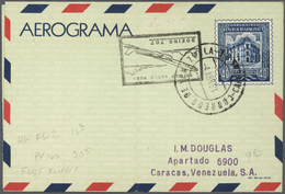 Venezuela - Ganzsachen: 1954/1990 (ca.), AEROGRAMMES: Accumulation With Nearly 600 Unused And Used/C - Venezuela