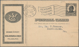 Vereinigte Staaten Von Amerika - Ganzsachen: Starting 1873 Accumulation From Specialized Collector O - Andere & Zonder Classificatie