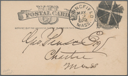 Vereinigte Staaten Von Amerika - Ganzsachen: 1875 Accumulation Of Ca. 680 Used (and A Few Mint) Post - Sonstige & Ohne Zuordnung