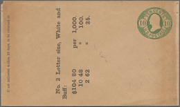 Vereinigte Staaten Von Amerika - Ganzsachen: 1892/1986 Mainly Until Until 1960, Ca. 400 Unused And U - Andere & Zonder Classificatie